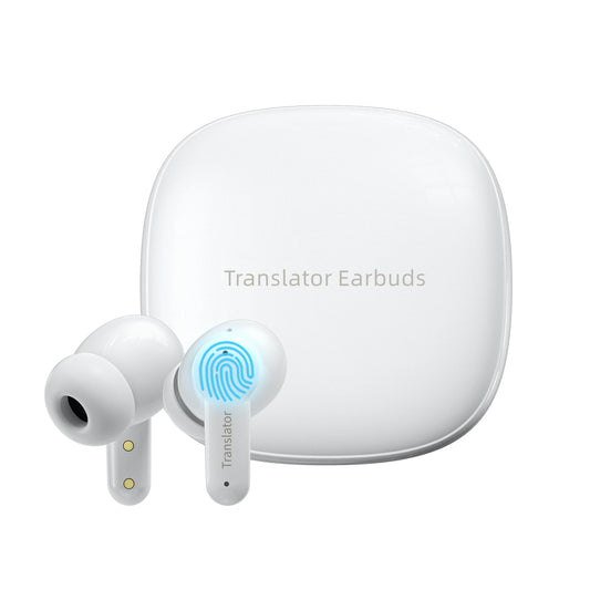 M3 Translator Earbuds | Bidirectional Real-Time Translator Headphones with 144 Languages & 8 Offline Packs