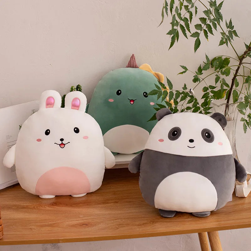 40cm Cuddly Squishy Penguin Pig Rabbit Panda Crab Kawaii Zoo Animal Plush Pillow Soft Plushie Peluche Doll Kids Birthday Gift | Alo Trendy