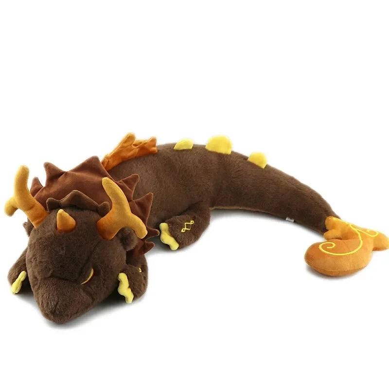 67cm Genshin Impact Plush Toy | Game Zhong Li Morax Dragon Toy | Soft Stuffed Plushie Doll Pillow | Home Decor | Children Christmas Gift