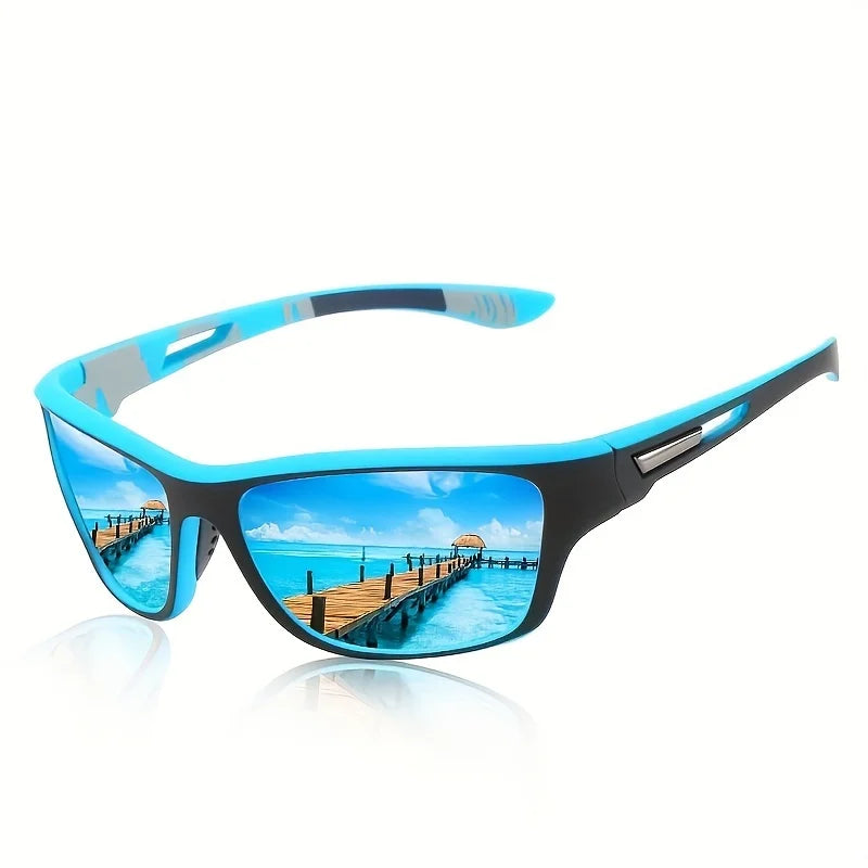 2 Pairs Polarized Wrap Around Sunglasses for Men and Women | Perfect for Outdoor Sports, Travel, and Driving | Alo Trendy