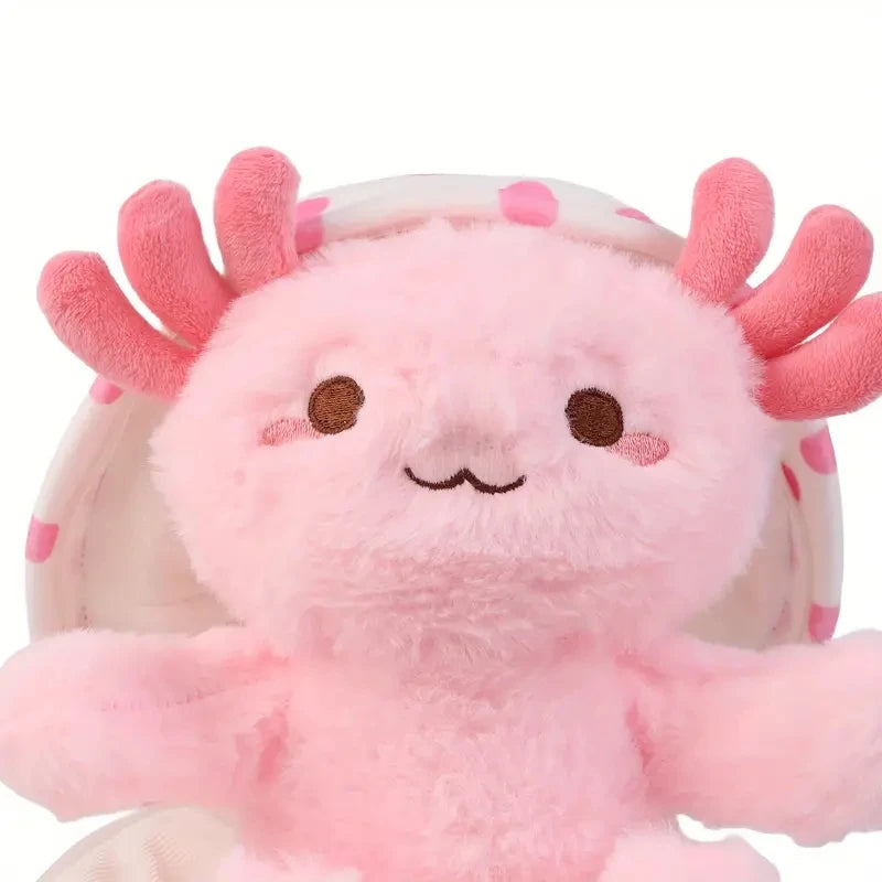 2in1 Axolotl Plush Toy | Easter Plush Salamander Plush Doll | Plush Hugging Appease Doll | Cute Axolotl Stuffed Animal Christmas Gift