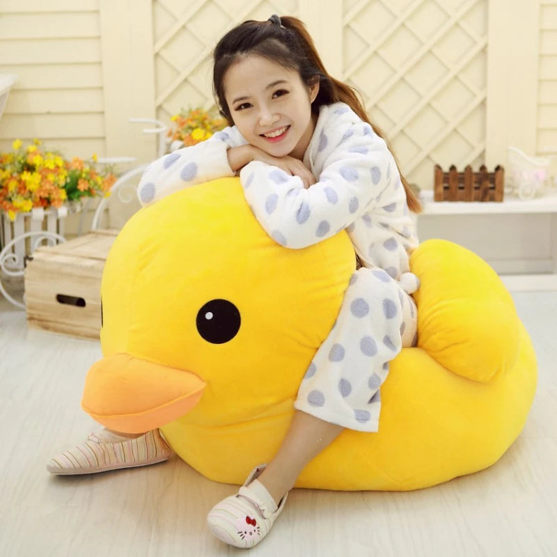 65cm Kawaii Big Yellow Duck Plush Dolls Toy | Cute Super Soft Cartoon Stuffed Animal Toy | Birthday Gifts for Children, Kids, Baby Girl | Alo Trendy