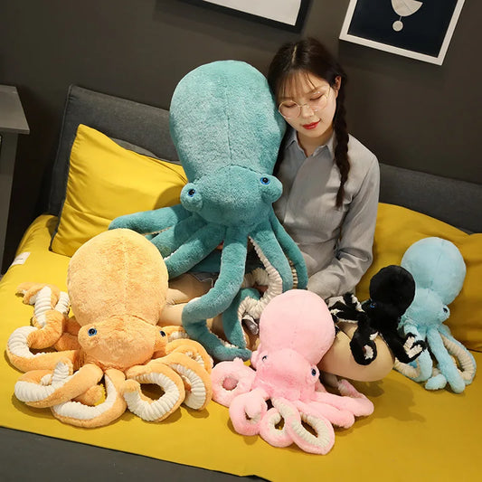 Creative Simulated Octopus Plush Toys Lifelike Sea Animal Stuffed Pillow Dolls Cushion Children Kids Birthday Christmas Gifts | Alo Trendy