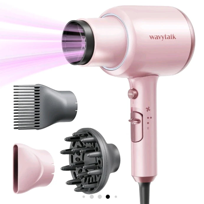 Wavytalk Professional Ionic Hair Dryer with Diffuser