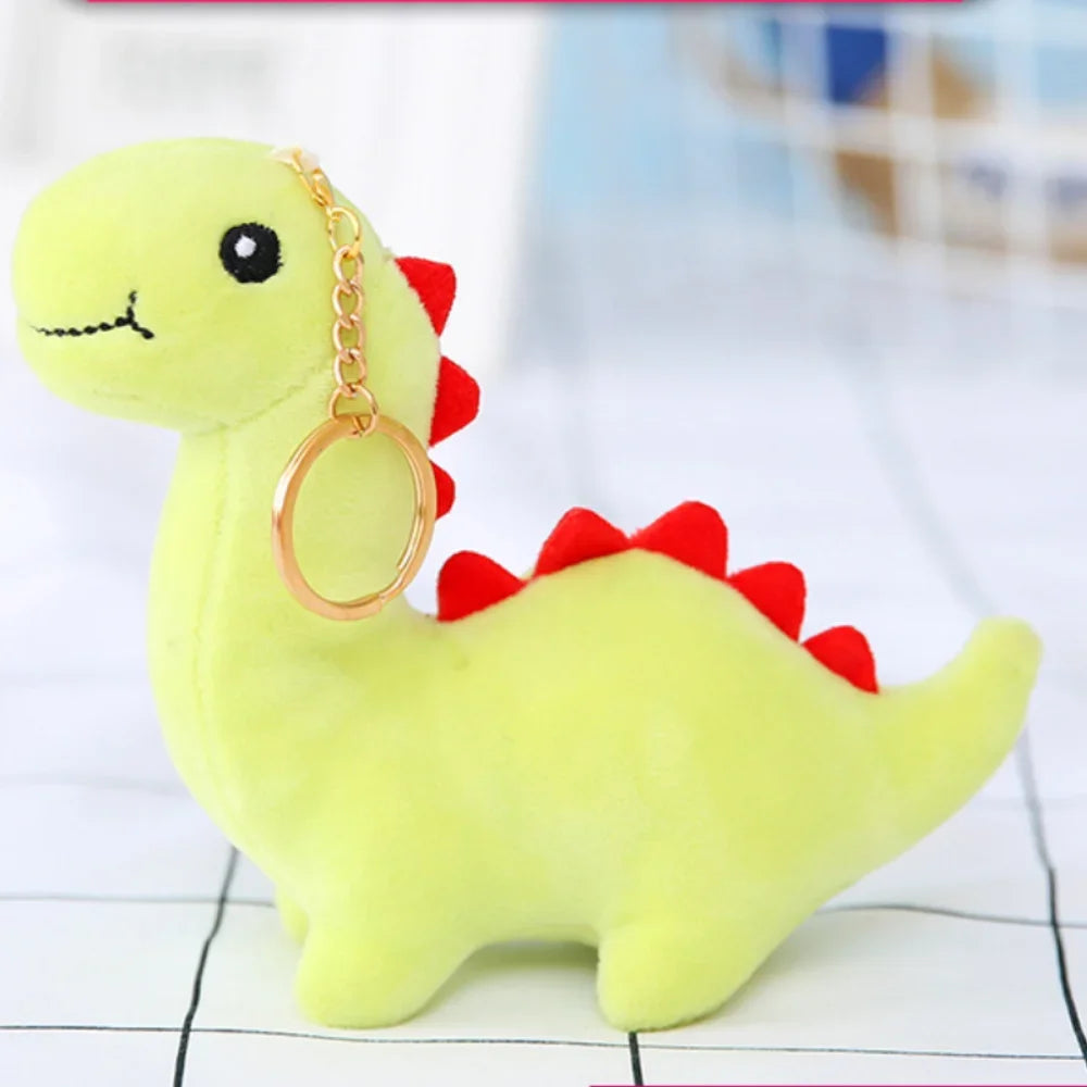 Cute Dinosaur Plush Toy Pendant | Cartoon Dinosaur Shaped Stuffed Dolls for Kids | Indoor Ornament Decorative Tool & Gifts