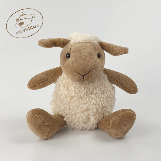 20cm Sean Sheep Alpaca Plush Doll Cute Animal Doll Soft Cotton Stuffed Doll Children's Plush Toy Sleeping Partner Birthday Gift | Alo Trendy