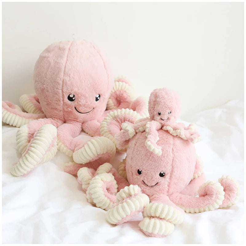 Customized Size Octopus Stuffed Plush Toy | Perfect Birthday & Christmas Gift for Kids | Cute Tako Doll