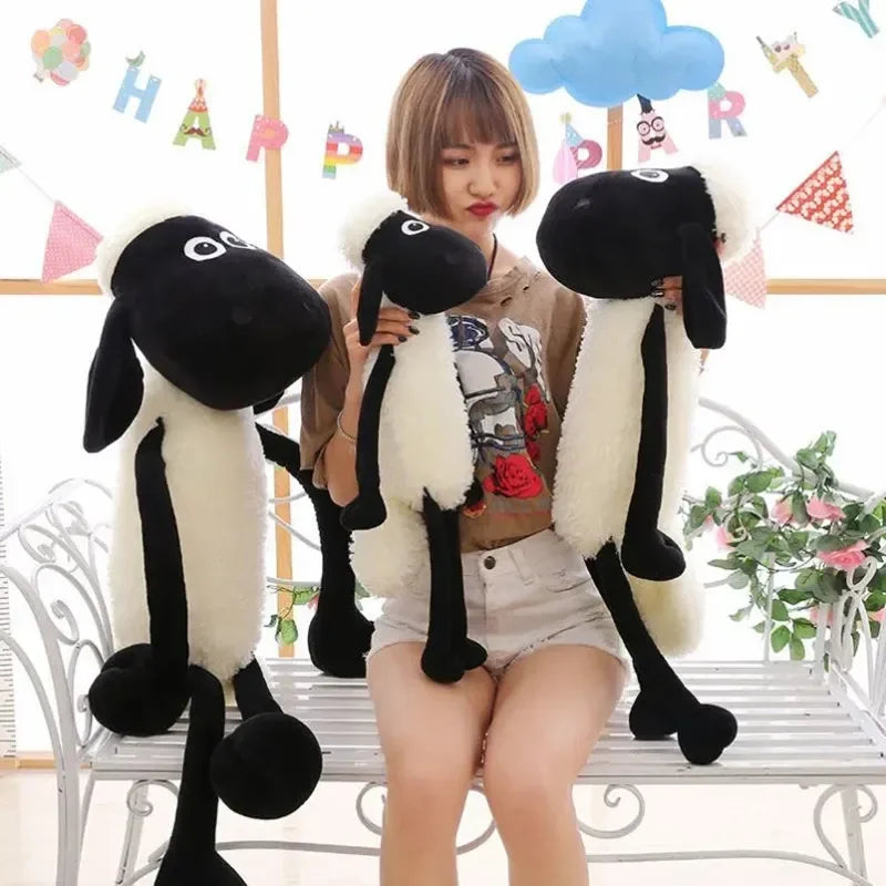 New Kawaii Soft Sheep Plush Toys | Office Nap Pillow Home Comfort Cushion | Cute Decor Christmas Gift Cotton Doll Stuffed Toy Pillow