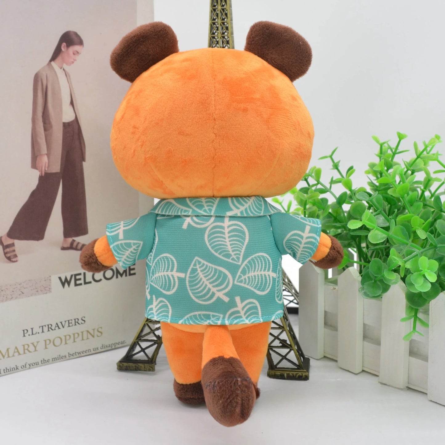 Tom Nook Plush Toy | Animal Crossing: No Mori Fox Stuffed Doll | Cute Kawaii Gifts for Children's Birthday