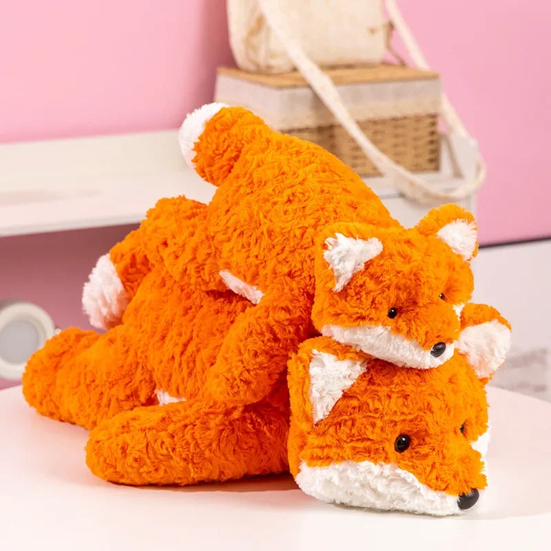 Lying Embrace Little Dogs Crocodiles Foxes Soft Stuffed Plush Toy | Adorable Decor for Girls' Sleeping Room | Alo Trendy