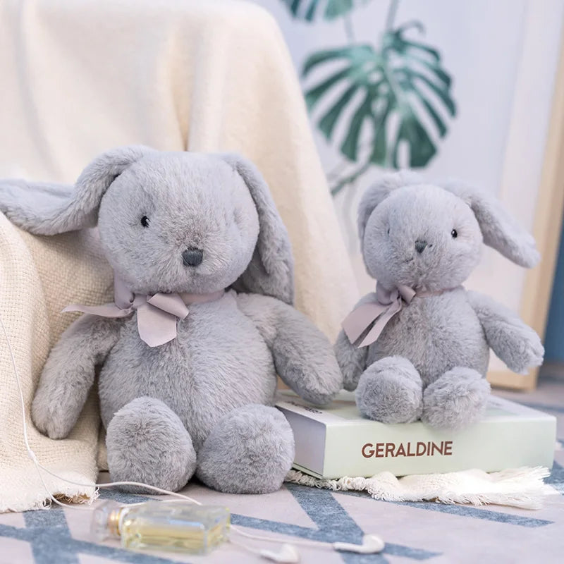 Cute Cartoon Bow Tie Rabbit Doll | Baby Soft Plush Toys for Children | Bunny Sleeping Mate | Stuffed Plush Animal Toys for Infants