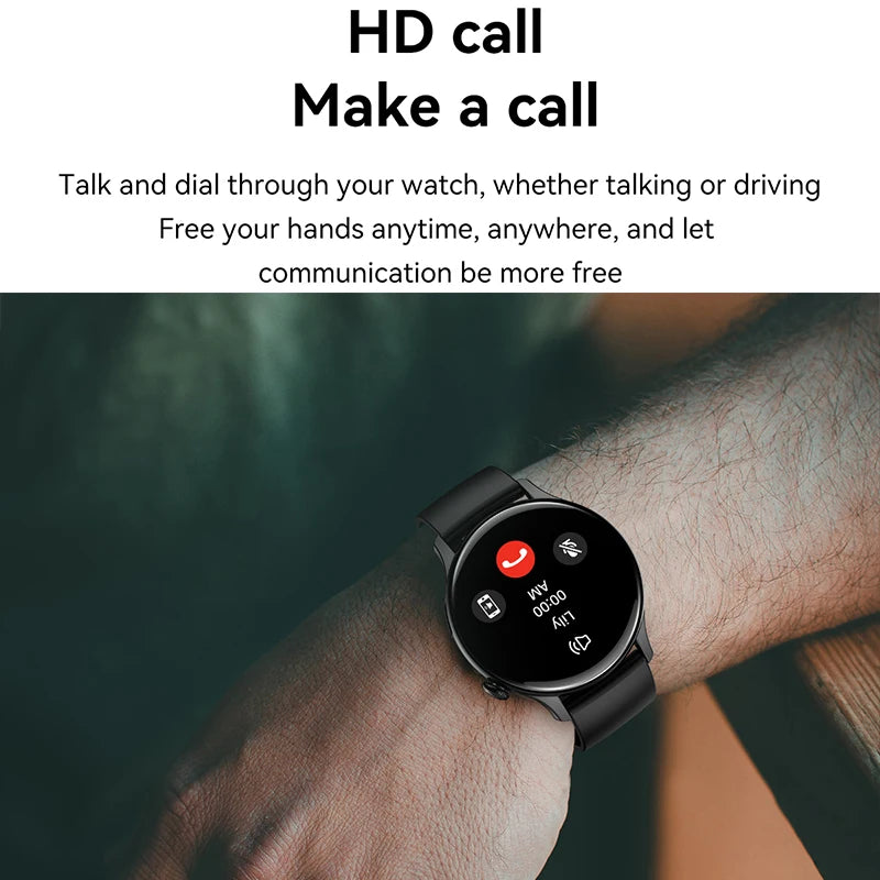 Mijia New Women Bluetooth Call Smartwatch | Always Display Time, Heart Rate, Sports & Health Monitoring, Music | GT4 Smart Watches