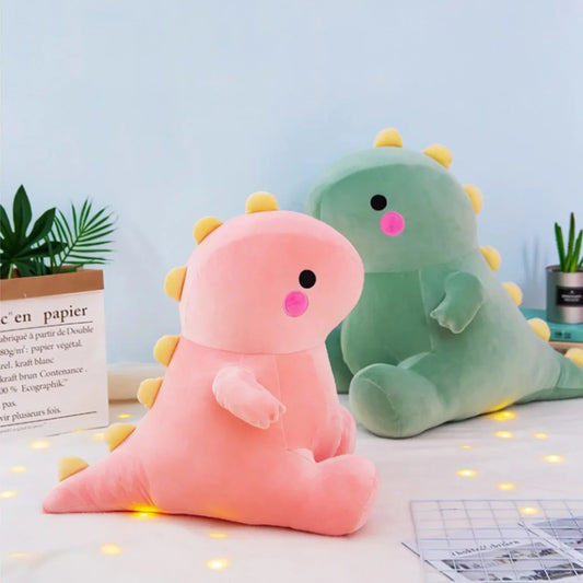 20CM Cute Dinosaur Plush Toy | Fat Dinosaur Stuffed Animal Toy Doll | Birthday Cartoon Padding Gift For Kids | Toys For Boys And Girls | Alo Trendy