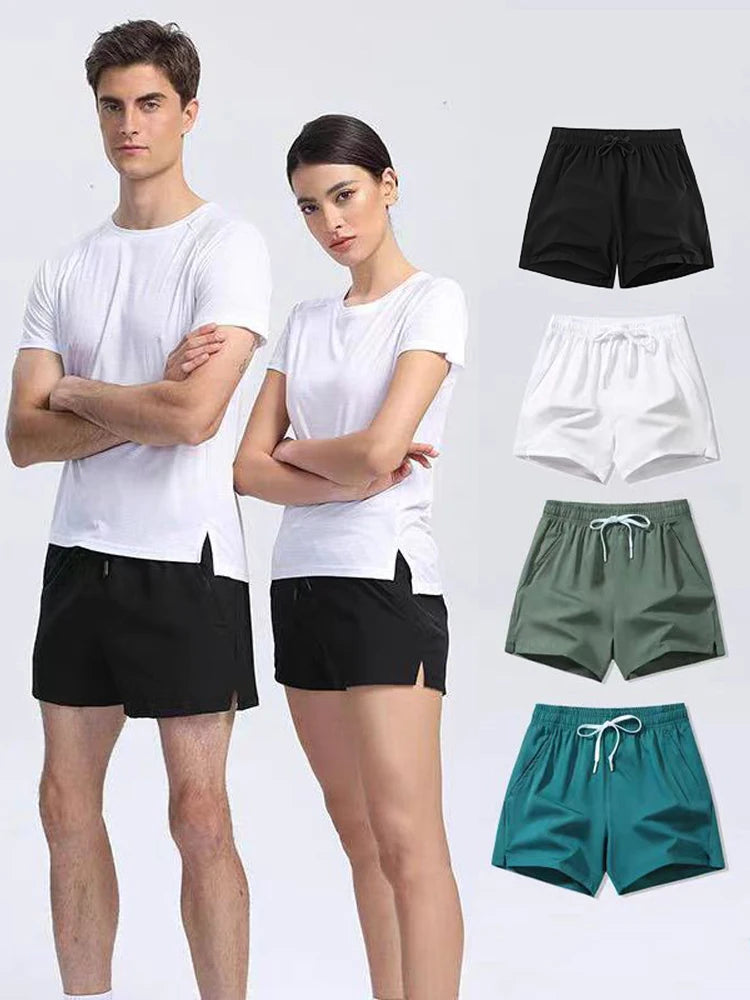 Men's Quick Dry Nylon Fitness Training Shorts | Plus Size Running Sports Shorts | Workout Gym Short Pants