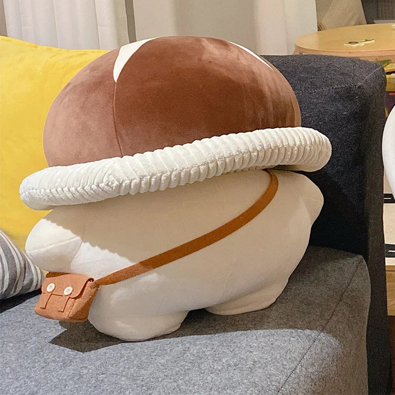 35/45CM Creative Cute Shiitake Mushrooms Plush Toy | Stuffed Vegetables Mushroom Soft Pillow Doll | Kids Child Baby Toys Kawaii Gift