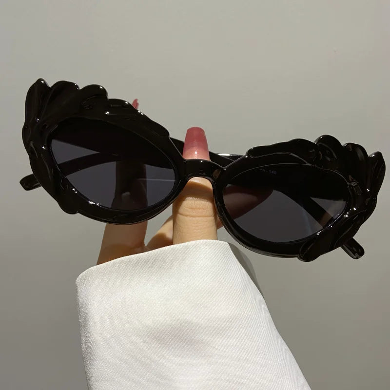 Cat-eye Premium Sunglasses | Fashion Retro Trend Women's Sunglasses | Travel, Street Photo, Holiday, Party, Beach Shades