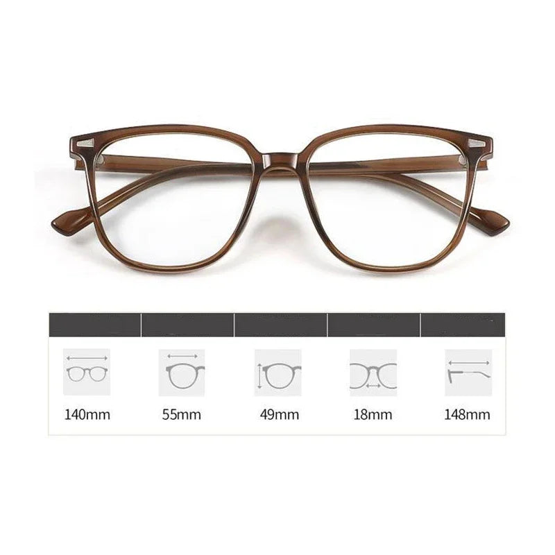 Luxury Photochromic Myopia Glasses for Ladies, Men, and Women | Vintage Smart Intelligent Sunglasses | Fashion Short-Sighted Eyeglasses | Alo Trendy