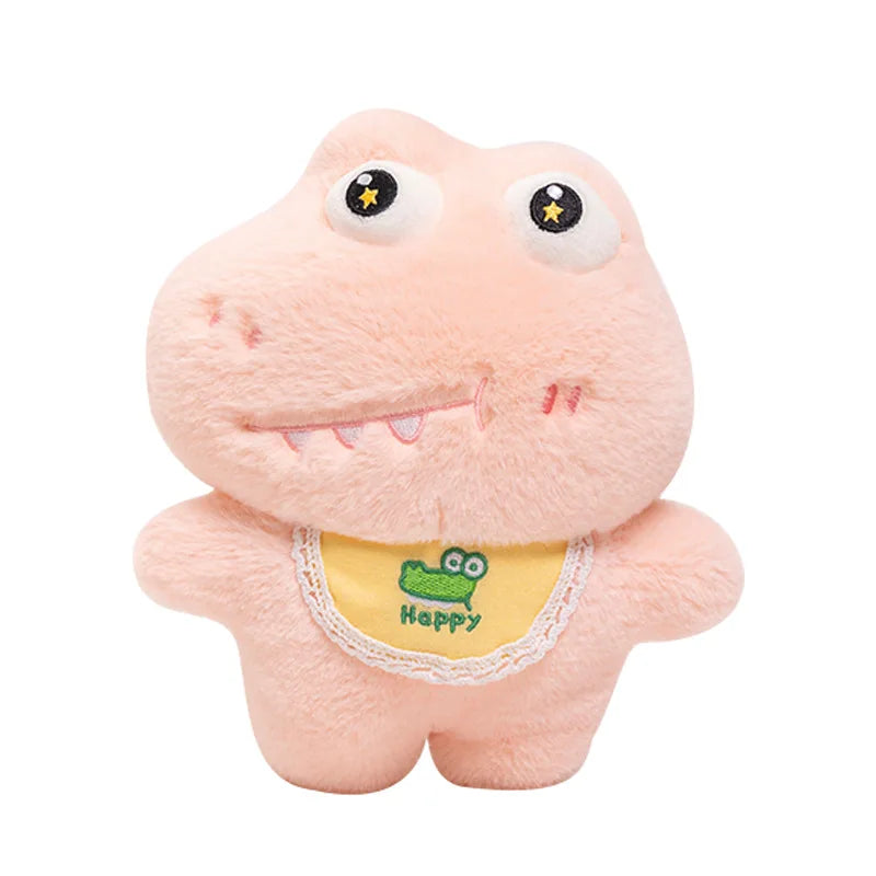 Tri-Color Dopamine Little Cuddly Crocodile Plushie Stuffed Plush Toy for Girls | Soft and Huggable Green, Pink, and Blue Crocodile | Alo Trendy