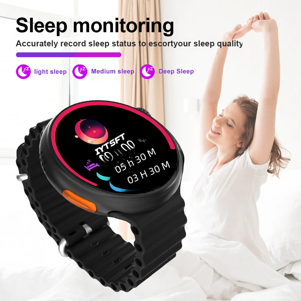 New Smart Watches for Men and Women | Bluetooth Talk NFC Smart Watch | Heart Rate Measurement Multi-Sport Mode Smart Bracelet Watch