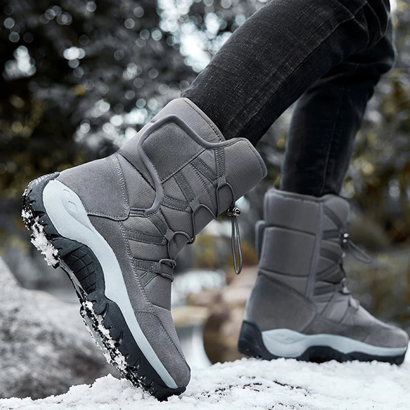 Women's Snow Boots Platform | Waterproof Winter Boots with Thick Plush Heels, Non-Slip, Warm Fur Fashion Winter Shoes for Women