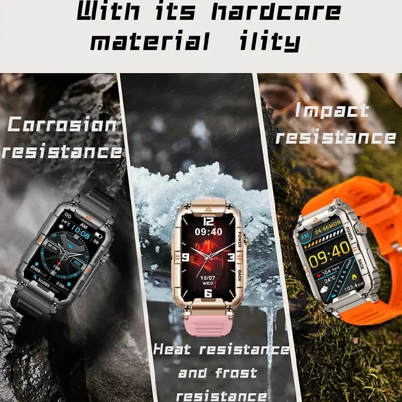 New GPS Smart Watch for Women | Bluetooth Call Heart Rate Health Monitor | AI Voice Sports IP67 Waterproof Smartwatch