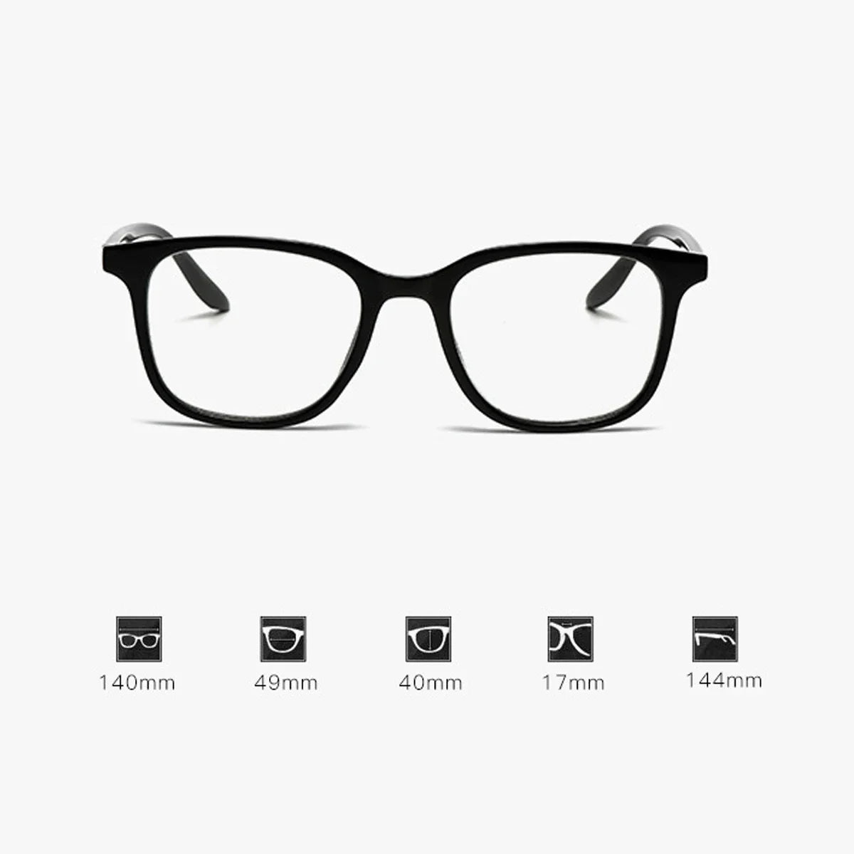 Fashionable Men and Women Photochromic Glasses | Square Myopia Eyeglasses | Outdoor Color Changing Short-Sighted Eyewear with Diopters | Alo Trendy