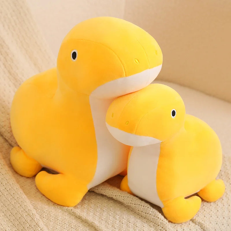 Cute Chubby Yellow Dinosaur Plush Toy | Kawaii Stuffed Animals Pillow | Fatty Dragon Plushies Doll for Girls, Boys, Kids Gift, Home Decor | Alo Trendy