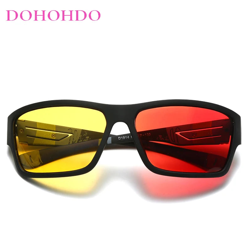 Male Photochromic Sunglasses Men | Polarized Driving Chameleon Glasses Change Color Sun Glasses | Day Night Vision Driver's Eyewear | Alo Trendy