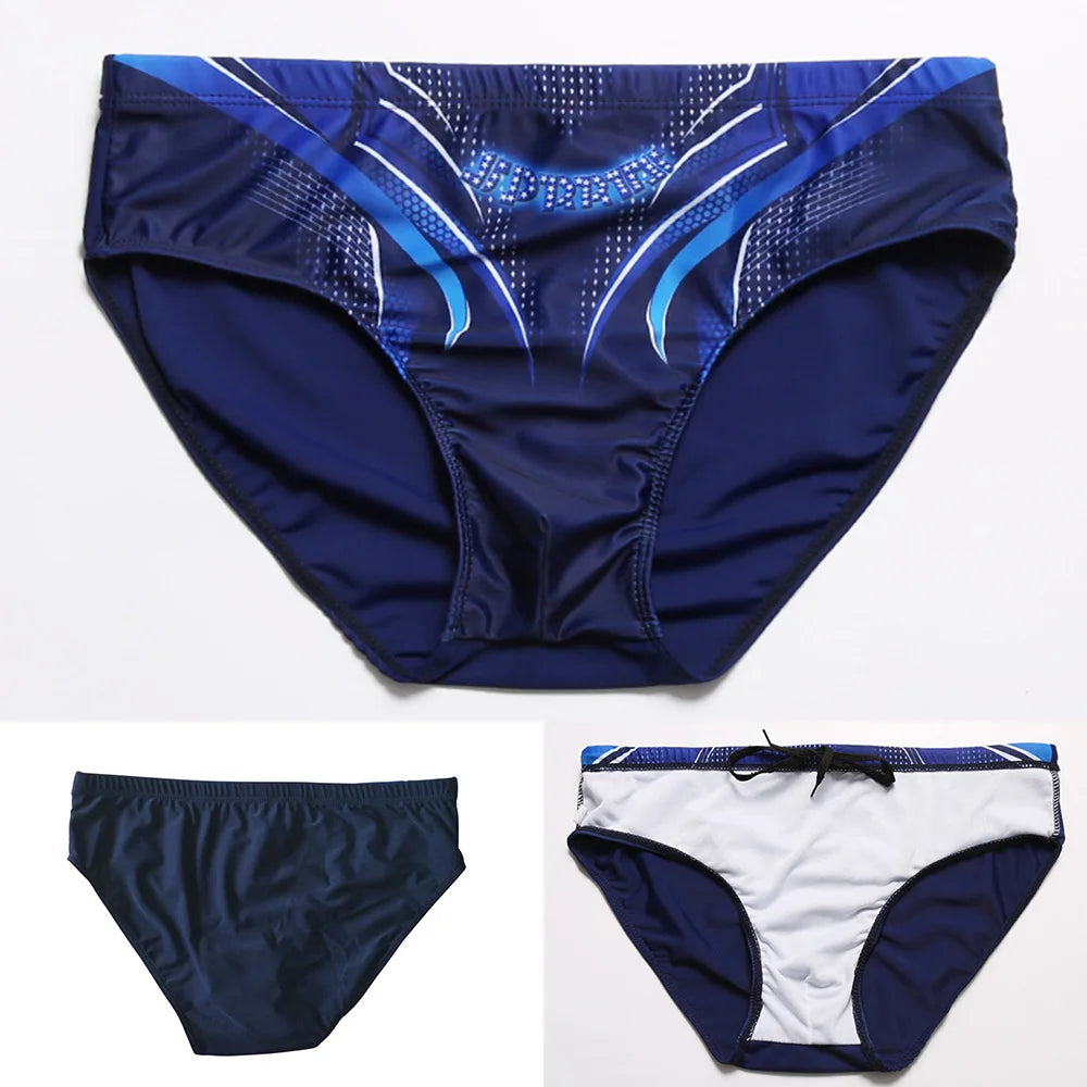 Sexy Swimsuit Beach Swimming Pool Gym Quick Drying Trunks | Men's Swimwear Sunga Board Shorts | Breathable Sport Surfing Underwear