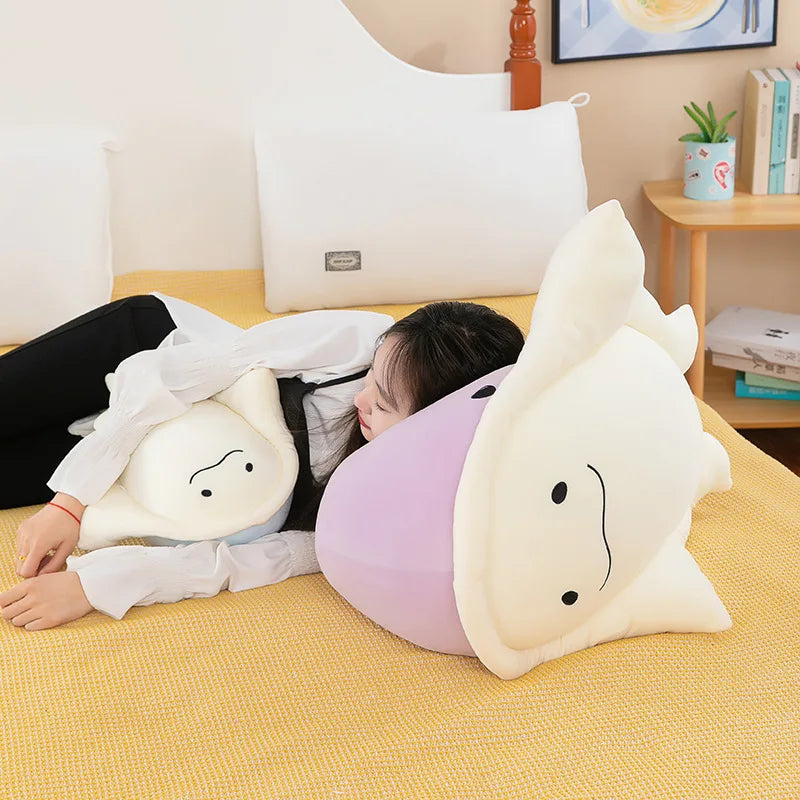 Kawaii Manta Ray Plush Toys | Japanese Ray Doll Throw Pillow | Soft Stuffed Fish Toy Sofa Cushion | Sleeping Pillows Gift for Girls & Child | Alo Trendy