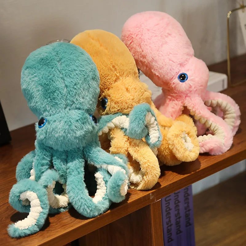 Creative Simulated Octopus Plush Toys Lifelike Sea Animal Stuffed Pillow Dolls Cushion Children Kids Birthday Christmas Gifts | Alo Trendy