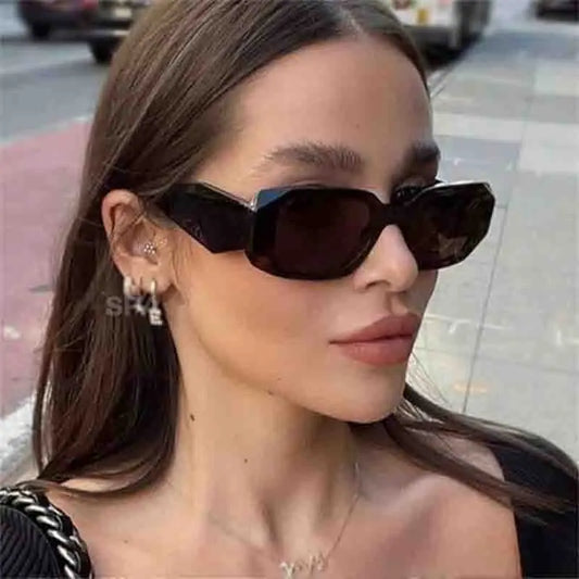 New Large Frame Square Sunglasses | Women's Brand Designer Fashion Sun Glasses | Men's Outdoor Hip-hop Eyewear | UV400 Protection