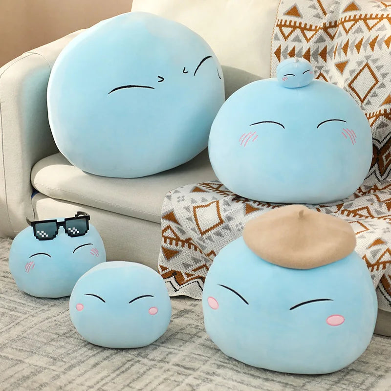 28/45/55cm Rimuru Tempest Plush Toys | Anime That Time I Got Reincarnated as a Slime Throw Pillow | Back Cushion Soft Gift for Boys