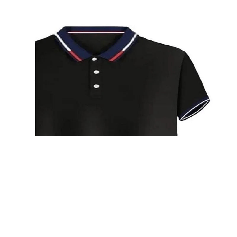 Men's New Polo Shirt T-Shirt | Summer Short-Sleeved Intercolored Lapel | Stylish Casual Wear for Men