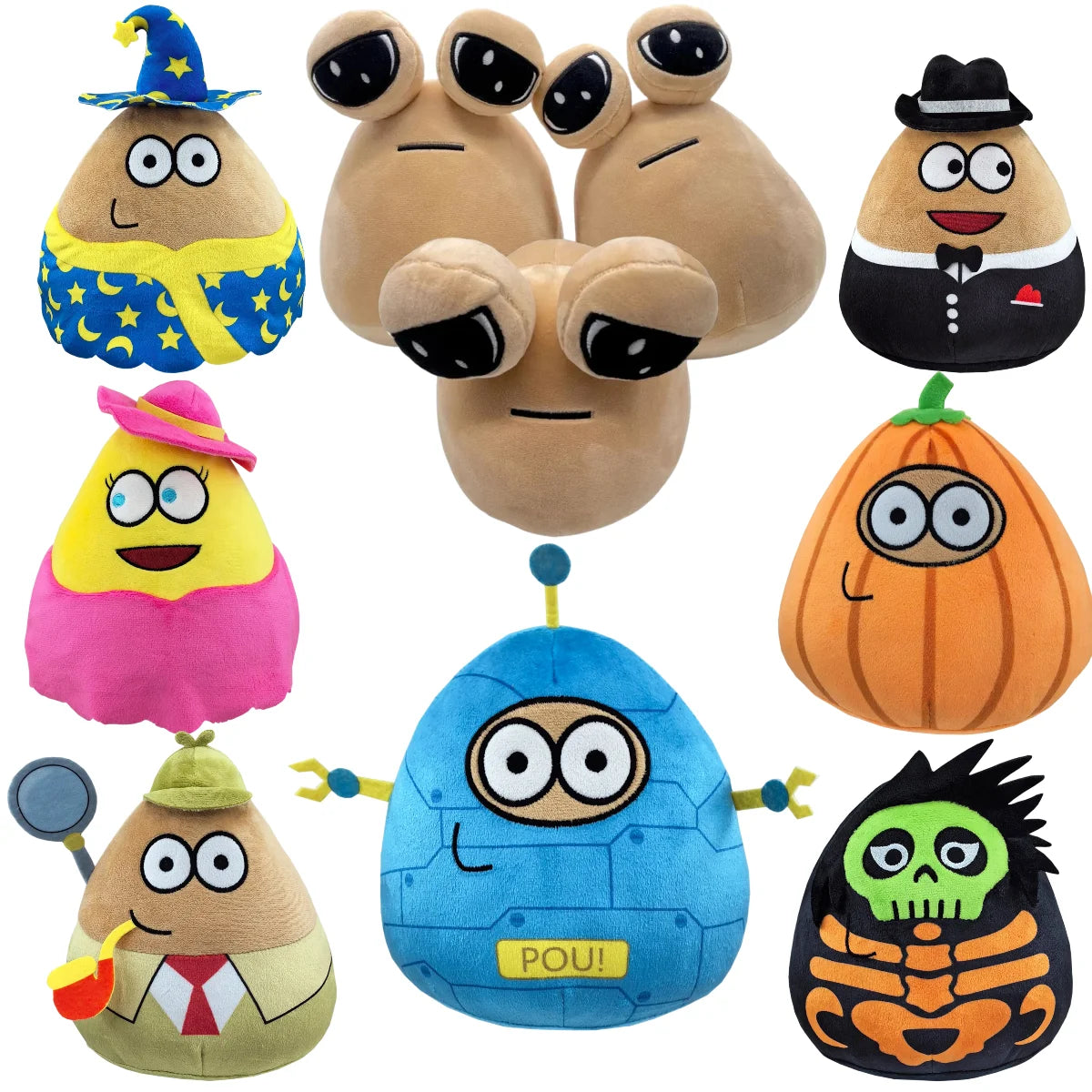 New The Maw My Pet Alien Pou 22Cm Kawaii Anime Game Cartoon Plush Toys | Perfect Children Birthday and Xmas Gifts