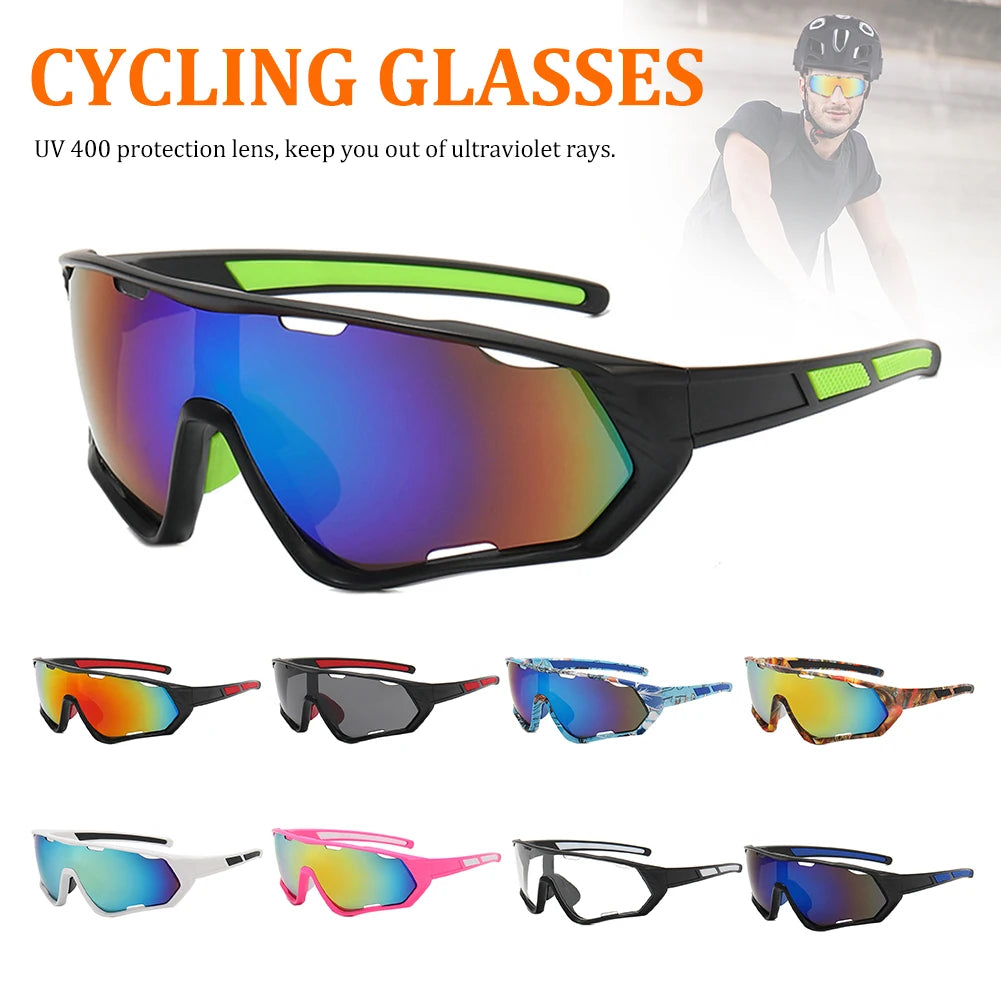 Fashionable Protection Polarized Cycling Sunglasses | UV 400 Eyewear Cycling Goggles | Sports Sunglasses Outdoor for Men & Women