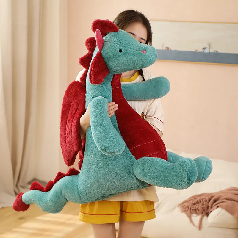 Lovely Dinosaur Peluche Toy | Kawaii Dragon Plushies Dolls Stuffed Animal Pillow | Anime Soft Baby Kids Girls Toys Gifts | Alo Trendy