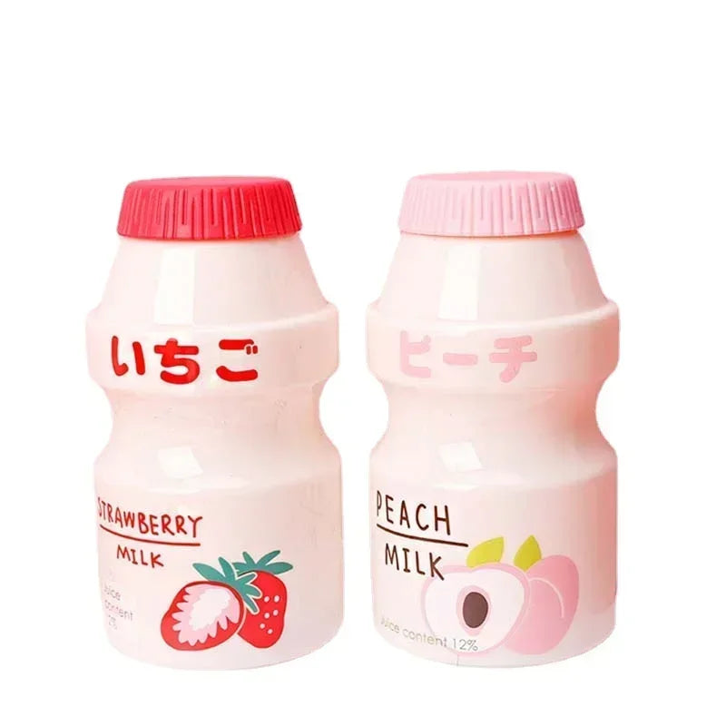 480ml Plastic Lovely Yogurt Water Bottle Travel Drinking Avocado Yakult Shape Kawaii Milk Bottle Children / Girls / Adults | Alo Trendy