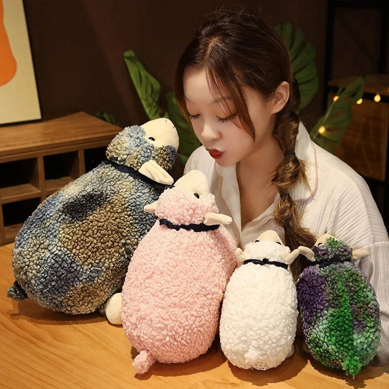 1pc 20/30/40cm Cute Rock Sheep Plush Toys | Stuffed Animal Lamb Plushie Doll | Soft Pillow for Baby Kids Girls | Kawaii Birthday Gift | Alo Trendy