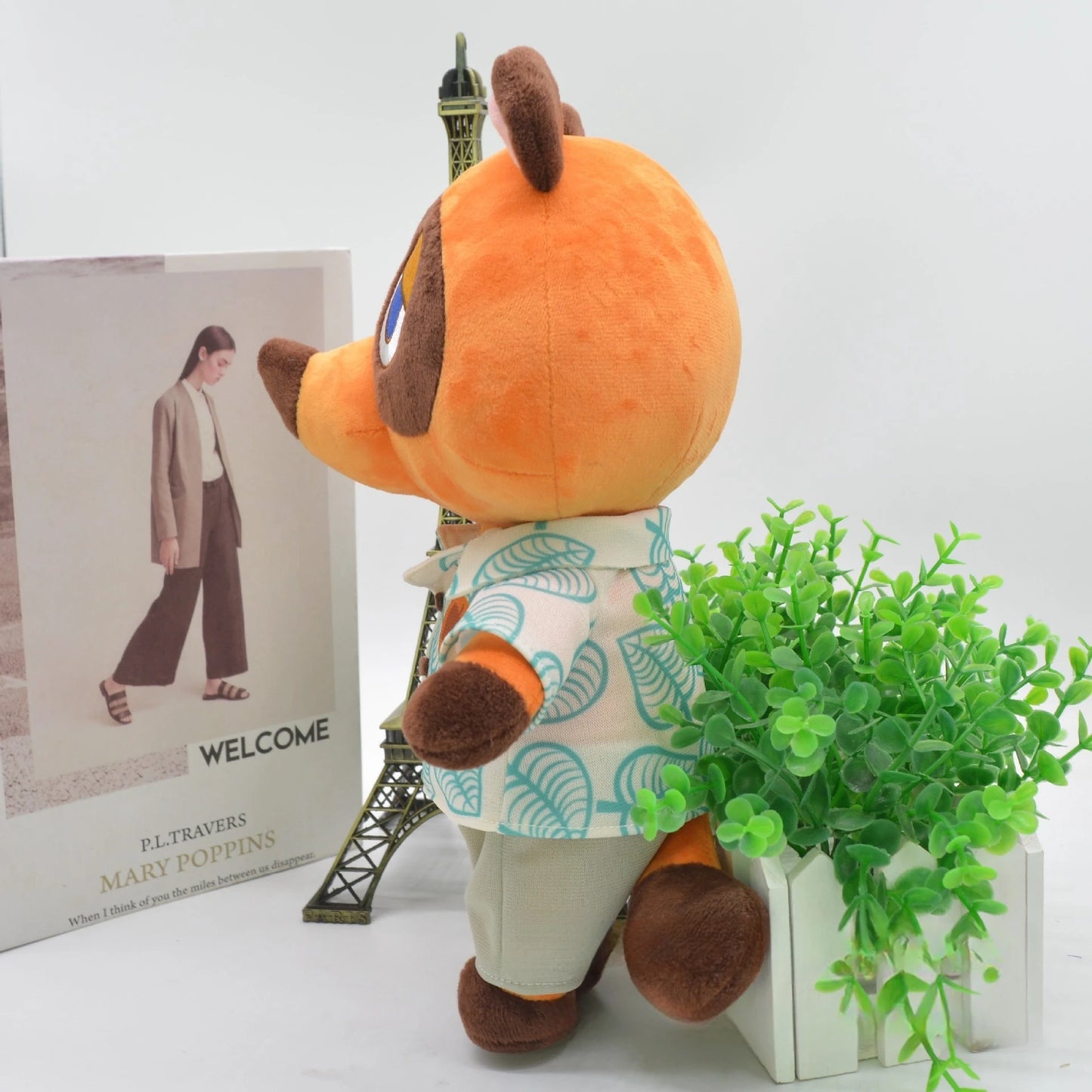 Tom Nook Plush Toy | Animal Crossing: No Mori Fox Stuffed Doll | Cute Kawaii Gifts for Children's Birthday