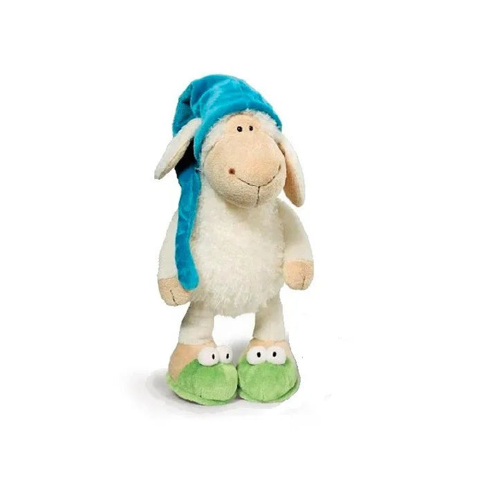 25cm Very Cute Sleepy Sheep Creative Cartoon Plush Toy | Stuffed Doll Sheep for Children and Babies | Perfect Christmas Gift and Birthday Present | Alo Trendy