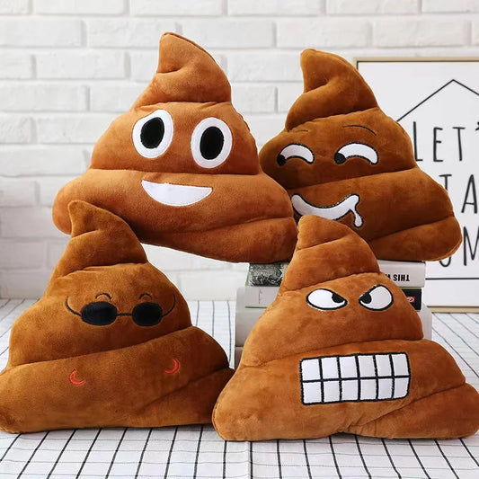 20CM 25CM Small Size Funny Poop Plush Toy | Poop Stuffed Doll for Christmas, Birthday, Halloween | Children Gifts | Strange Poop Pillow Doll