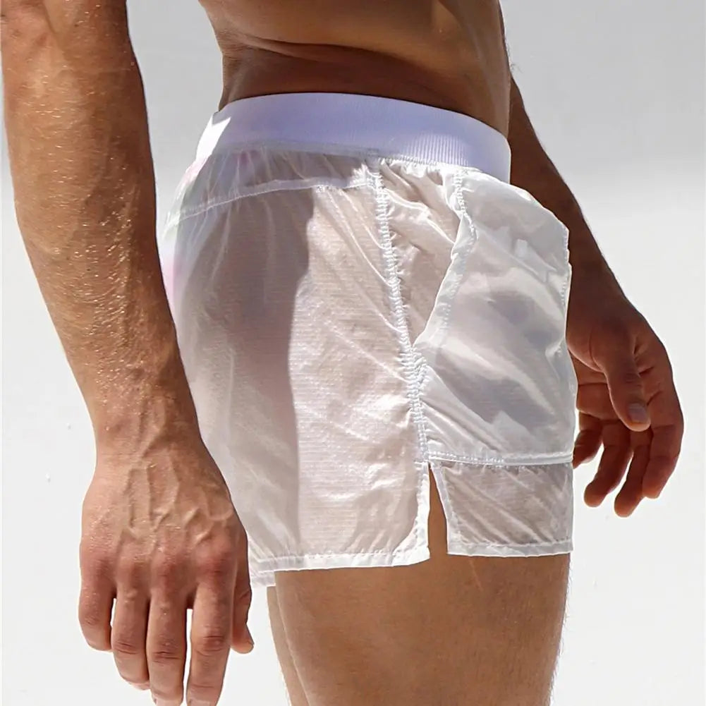 Swim Shorts Sexy Swimming Trunks | See-through Design Swimming Pants | Stylish and Comfortable Beachwear for Men