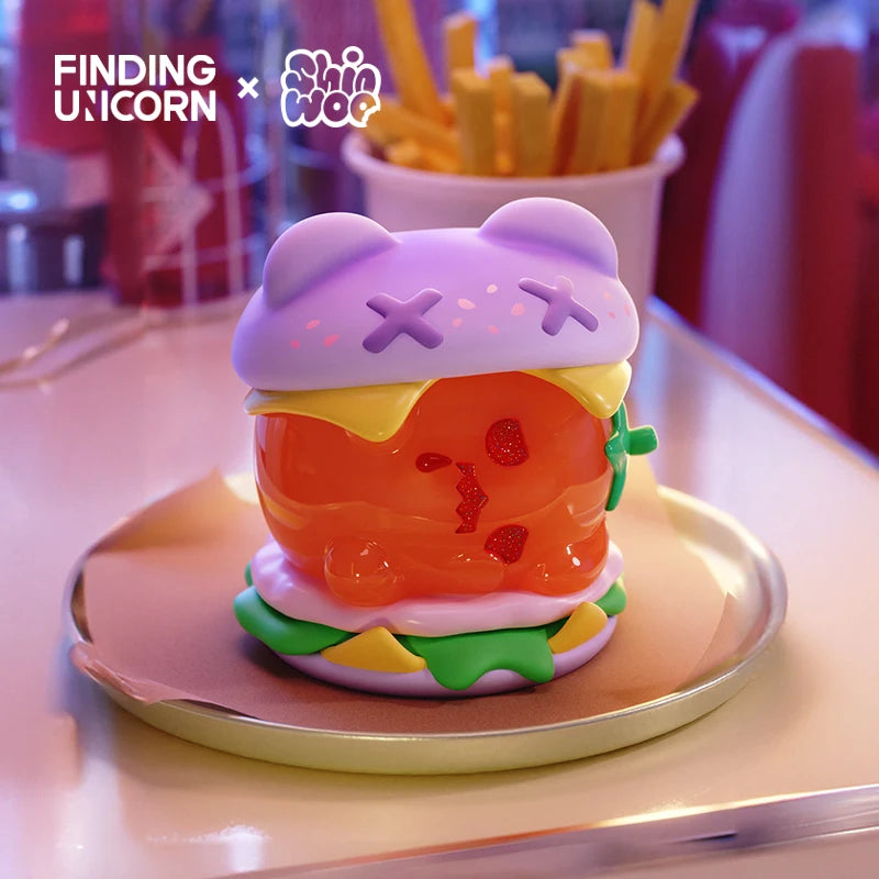 Finding Unicorn Shinwoo Ghost Diner Series Blind Box | Mystery Box Cute Children's Gift Collection Toy | Perfect Birthday Gift | Alo Trendy