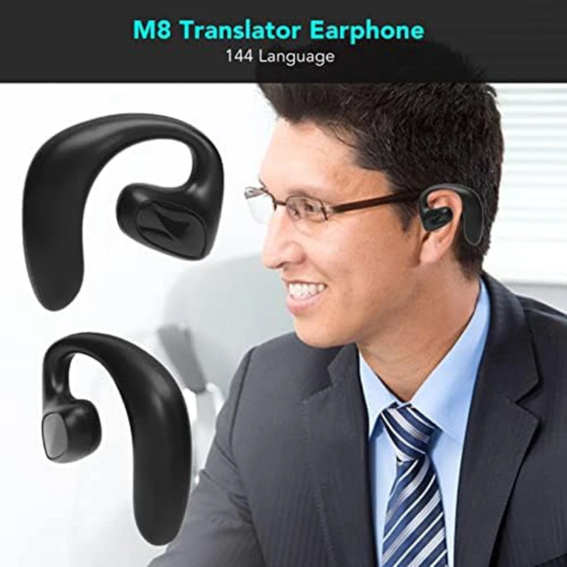 144 Language Translator Device | Two-Way Real-Time Translation with Music & Calling Support