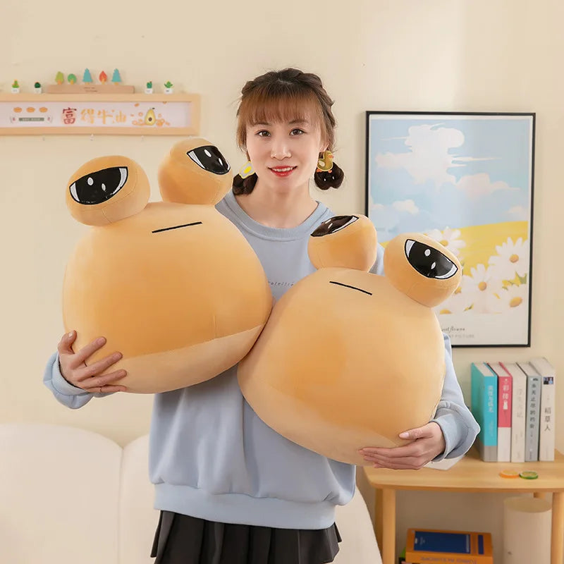 13-40cm My Pet Pou Kawaii Plush Toy | Stuffed Animal Game Soft Anime Doll Cotton Sofa Sleeping Pillow | Birthday Gift for Children