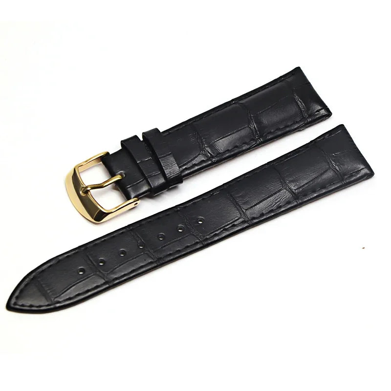 Watch Band Genuine Leather Straps | Premium Quality Watchbands in 12mm, 18mm, 20mm, and 22mm Sizes | Superior Watch Accessories