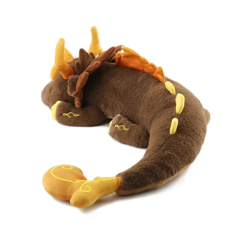 67cm Genshin Impact Plush Toy | Game Zhong Li Morax Dragon Toy | Soft Stuffed Plushie Doll Pillow | Home Decor | Children Christmas Gift