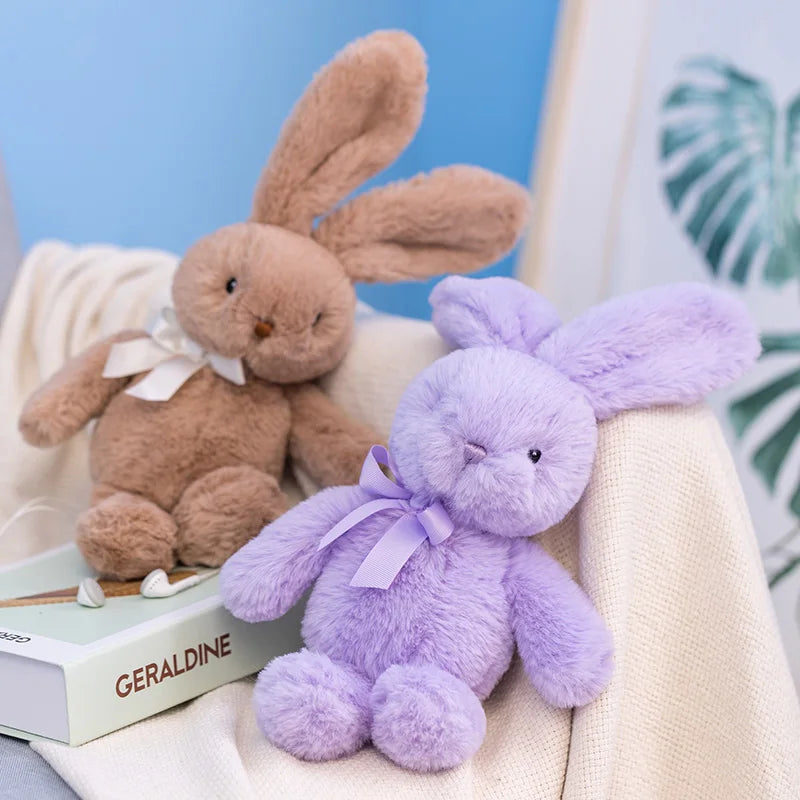 Cute Cartoon Bow Tie Rabbit Doll | Baby Soft Plush Toys for Children | Bunny Sleeping Mate | Stuffed Plush Animal Toys for Infants