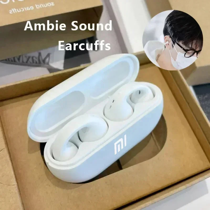 Xiaomi Bone Conduction Bluetooth Earphones | Wireless Headset | Mini Sports Earbuds | TWS Ear Hook | Waterproof | Portable Headphones